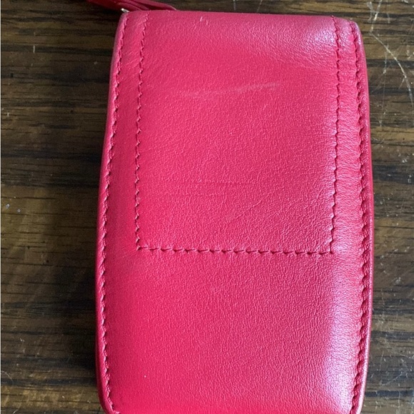 Cell Phone Carrying Case Pink Leather With Carry Strap 4.5” x 2 7/8” x 1” Inic - Picture 13 of 13